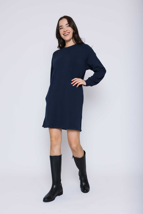 Nadia-Luxe Fleece Dress